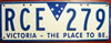 Victoria License Plate