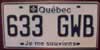 Quebec - License Plate