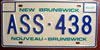 New Brunswick Error License Plate