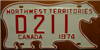 Northwest Territories Dealer License Plate