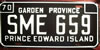 Prince Edward Island 1970 License Plate