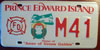 Prince Edward Island FireFighter License Plate