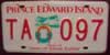 Prince Edward Island Home of Anne of Green Gables License Plate
