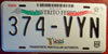 Distrito Federal Mexico New Style License Plate
