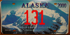 Alaska Denali Gold Creek Susitna Indian Tribe License Plate