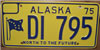 Alaska Big Dipper License Plate