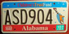 Alabama Children's Trust Fund License Plate