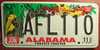 Alabama Forests Forever License Plate