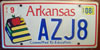 Arkansas Committed To Education License Plate