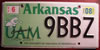 Arkansas University of Arkansas at Monticello License Plate