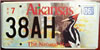 Arkansas Woodpecker License Plate