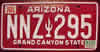 Arizona Grand Canyon State Cactus License Plate