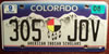 Colorado American Indian Scholars License Plate