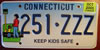 Connecticut Keep Kids Safe License Plate