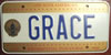Washington D.C. 50th Presidential Innaugural License Plate