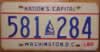 Washington D.C. District of Columbia Nations Capital Dome License Plate