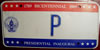 Washington D.C. Presidential Inaugural Vanity License Plate