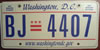 Washington D.C. WWW Internet License Plate