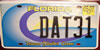 Florida Discover Oceans License Plate