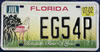 Florida Everglades River of Grass License Plate