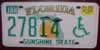 Florida Handicap License Plate