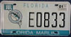 Florida Marlins Baseball Team License Plate