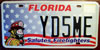 Florida Salutes Firefighters License Plate