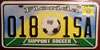 Florida Support Soccer License Plate