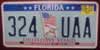 Florida United We Stand License Plate