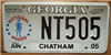 Georgia National Guard Soldier License Plate