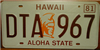 Hawaii King Kamehamea Warrior License Plate