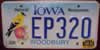 Iowa Environmental  License Plate