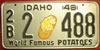 Idaho 1948 License Plate