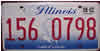 Illinois Land of Lincoln License Plate