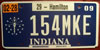 Indiana 2009 New License Plate