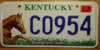 Kentucky Horse License Plate