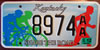 Kentucky Share the Road License Plate