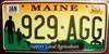 Maine Agriculture License Plate