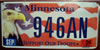 Minnesota Support Our Troops License Plate