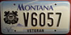 Montana Coast Guard Veteran License Plate