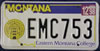 Montana Eastern Montana College License Plate