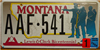Montana Lewis and Clark License Plate