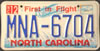 North Carolina First in Flight License Plate