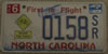 North Carolina Share The Road License Plate
