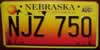 Nebraska WWW License Plate