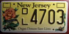 New Jersey Organ Donors Save Lives License Plate