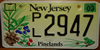 New Jersey Pinelands License Plate