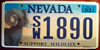 Nevada Support Wildlife License Plate