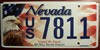 Nevada United We Stand License Plate