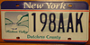 Dutchess County New York License Plate